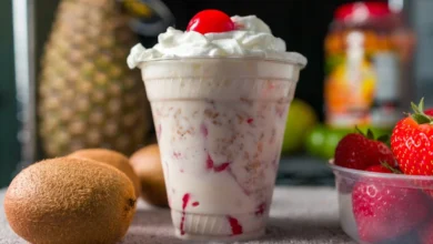 cold yogurt drink crossword