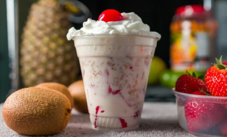 cold yogurt drink crossword